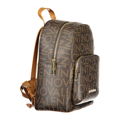 Mario Valentino Brown Polyethylene Backpack