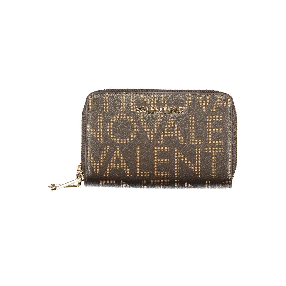 Mario Valentino Brown Polyethylene Wallet