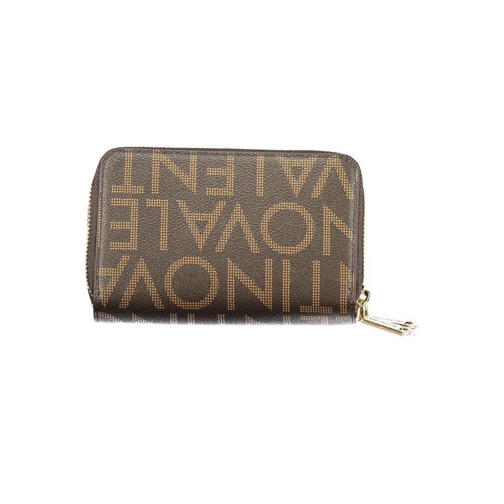 Mario Valentino Brown Polyethylene Wallet